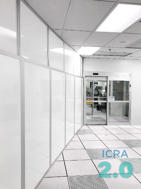 ICRA temporary wall 