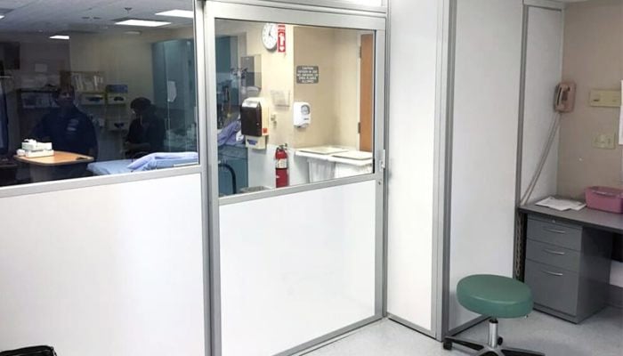 Negative air in patient isolation